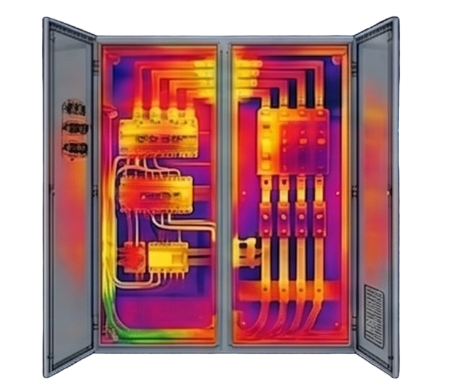 Análise termográfica do quadro elétrico